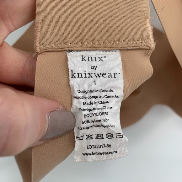 KNIX BY KNIXWEAR Evolution Bra 2017-86 Seamless Unlined Tan Nude 1 32A 32B 34A - Picture 5 of 6